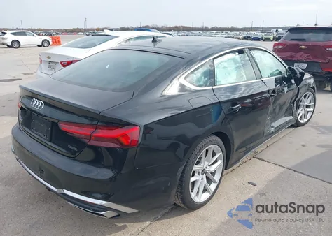 2024 Audi A5 Sportback Premium Plus 45 Tfsi Quattro S Tronic from USA, damaged, VIN WAUFACF59RA066806
